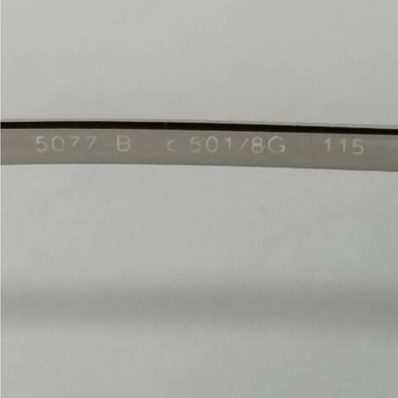 Vintage Chanel Swarovski Crystal rhinestone sunglasses 5077-B - Picture 6 of 13